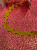 Creative Impressions Rick Rack JUMBO MUSTARD Ribbon Trim 5/8” Scrapbooksrus Las Vegas