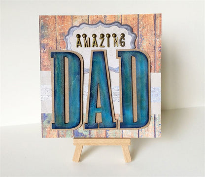 Docrafts Papermania Adhesive Wooden Letters @Scrapbooksrus Las Vegas Scrapbook Store