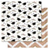 Ruby Rock It Bella GRADUATION 12"X12" Scrapbook Paper - Scrapbook Kyandyland