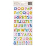 Thickers Paige Evans BLOOMING Wild Alphabet Foam Cardstock Stickers