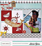 Carta Bella Ahoy There Cruise Ocean Scrapbook Kit Scrapbooksrus