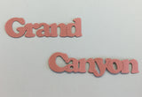 GRAND CANYON Die Cut Diecut Travel LV