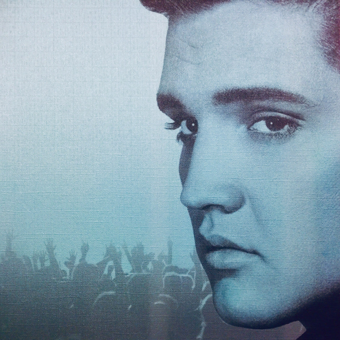 Elvis Presley’s ELVIS PRESLEY 12&quot;X12&quot; Scrapbook Paper Aqua