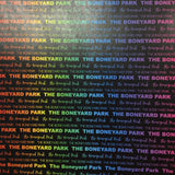 Neon THE BONEYARD PARK Museum 12"X12" Travel Scrapbook Paper @Scrapbooksrus