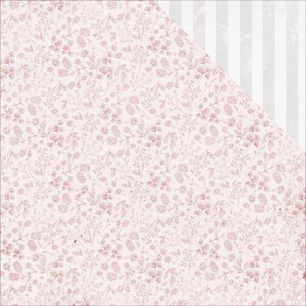 Kaisercraft Sage And Grace BLOSSOMS 12"X12" Scrapbook Sheet Scrapbooksrus
