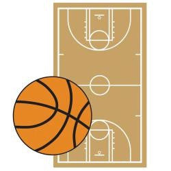 Jolee's By You BASKETBALL Dimensional Stickers 2pc - Scrapbooksrus