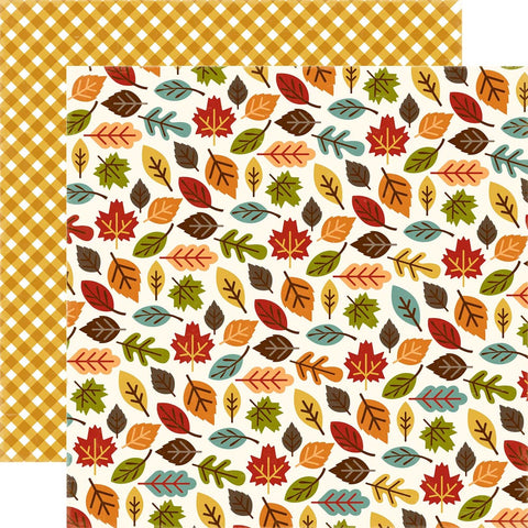 Echo Park Fall Is In The Air CHANGING LEAVES 12x12 Cardstock Paper –  Scrapbooksrus