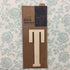 Scrapbooksrus Papermania Bare Basics Wooden Adhesive LETTER T Wood Scrapbooksrus