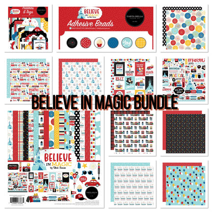 Carta Bella BELIEVE IN MAGIC 12&quot;X12&quot; Scrapbook Bundle 2