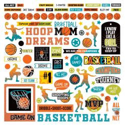 Photo Play FREE THROW Element Stickers 12” X 12” Scrapbookrus