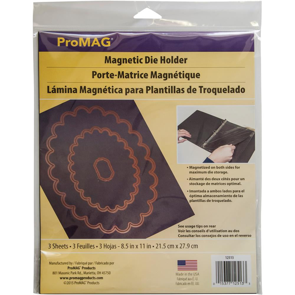 ProMag Double Magnetized Die Holder MAGNET 3pc - Scrapbook Kyandyland