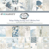 49 and Market Vintage Artistry SERENITY 12”X12” Scrapbook Collection Kit