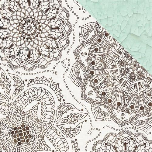 Kaisercraft Ubud Dreams KARTIKA 12&quot;X12&quot; Scrapbook Paper Scrapbooksrus