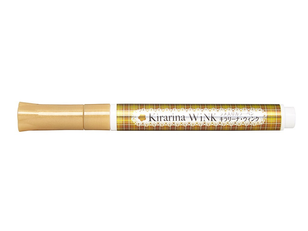 Kirarina Wink GOLD METALLIC Marker Pens Scrapbooksrus