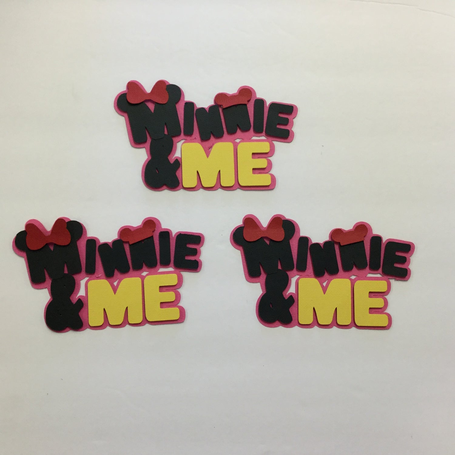 MINNIE ME Scrapbook Die Cut Embellishment Scrapbookrus