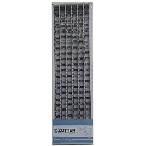 Zutter Universal BINDING WIRES 3/8" Black 6pc Scrapbooksrus 