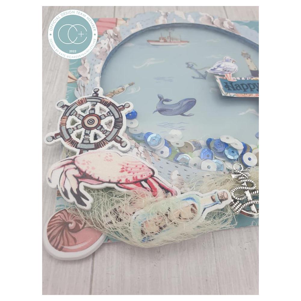 Craft Consortium Ocean Tale METAL CHARMS Scrapbookrus