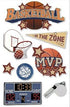 Paper House SPORTS 3D Stickers 4.5"x 7" - Scrapbook Kyandyland