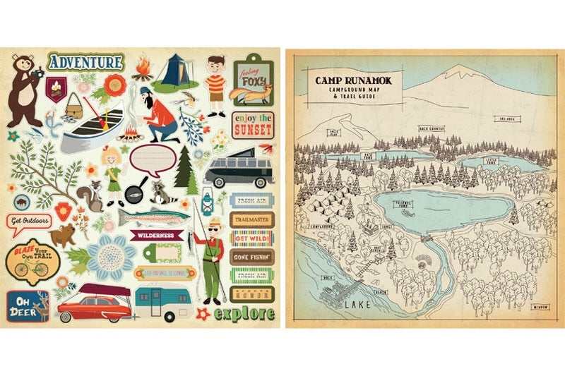 Carta Bella The Great Outdoors Collection Kit 12"X12"