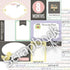 BABY GIRL MONTHS 12"X12" Scrapbook Customs Paper - Scrapbook Kyandyland