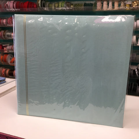MBI Scrapbook Light AQUA BLUE 12"X12" Album