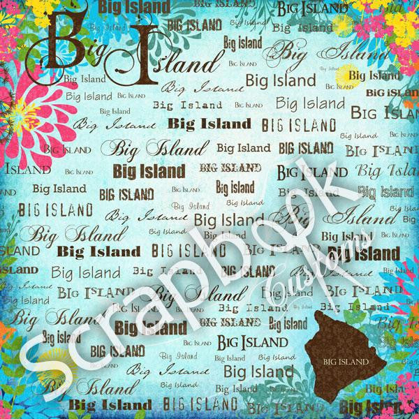 Scrapbook Kit HAWAII THE BIG ISLAND