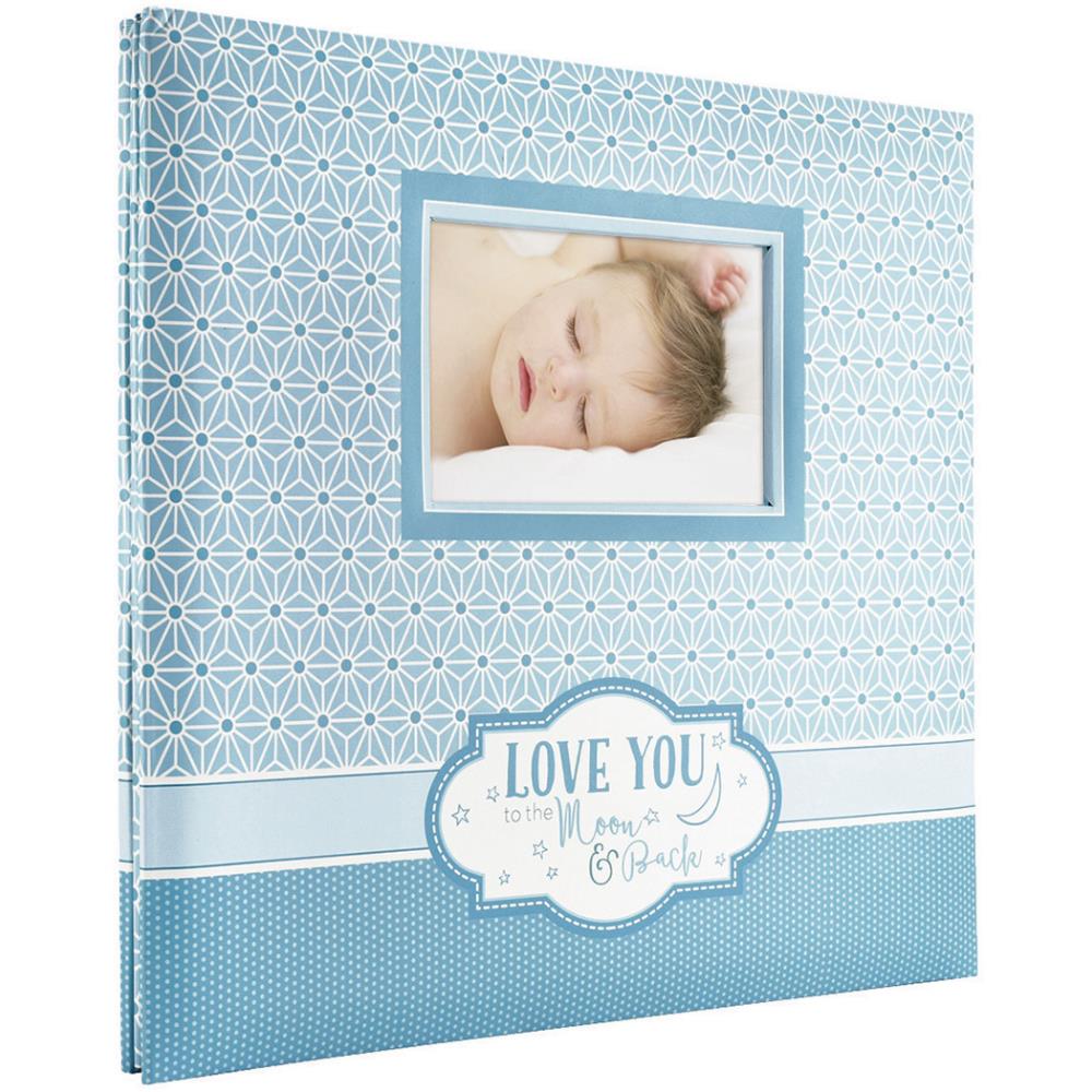 MBI Post Bound MOON &amp; BACK BOY 12&quot;X12&quot; Scrapbook Album