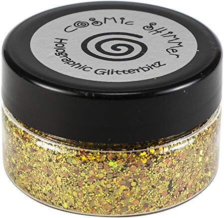 Cosmic Shimmer MIDAS GOLD Holographic Glitterbitz 25ml