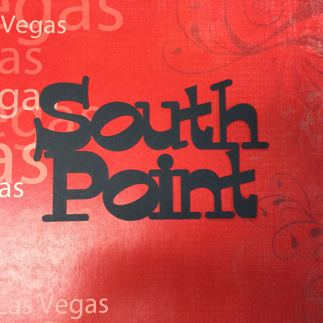 SOUTH POINT Travel LasVegas Laser Cut Diecut Scrapbooksrus