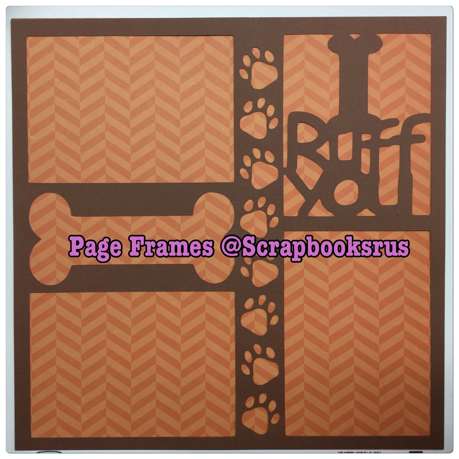 @Scrapbooksrus Page Frame Scrapbook Overlay