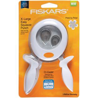 Fiskars PETAL BY PETAL X Large Easy Squeeze Punch Scrapbooksrus