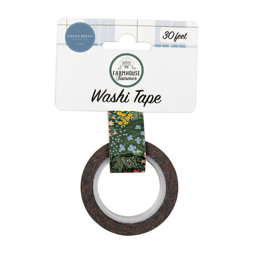 Carta Bella Farmhouse Summer FLORAL Washi Tape