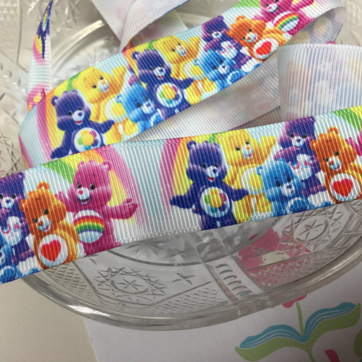 Care Bears Cartoon Character Ribbon 1 yard @Scrapbooksrus Las Vegas 