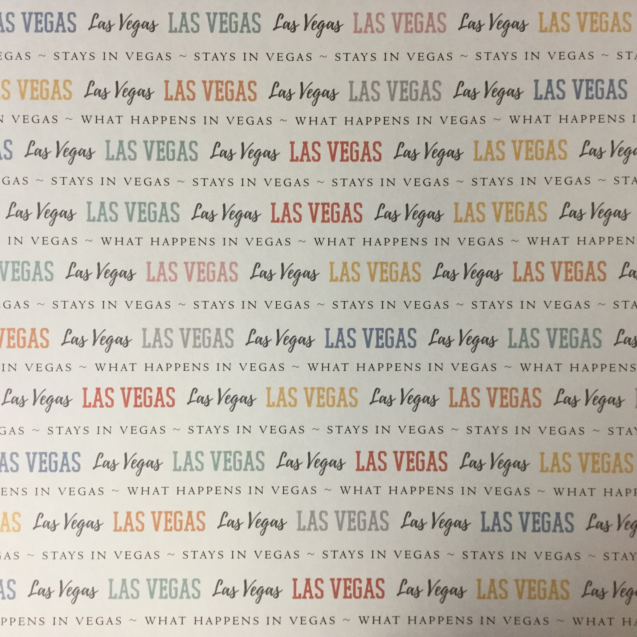 LAS VEGAS Double Sided Pride  2 12x12 Scrapbook Paper Scrapbooksrus