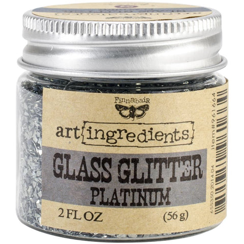 Prima Finnabair Art PLATINUM GLASS GLITTER Scrapbooksrus
