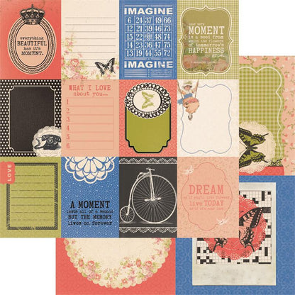 Kaisercraft MISS MATCH Collection 12X12 Scrapbook Paper - Scrapbook Kyandyland