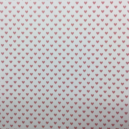 HEART WARRIOR I Love You 12&quot;X12&quot; Scrapbook Paper Scrapbooksrus