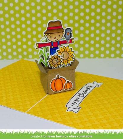Lawn Cuts Mini Pop-Up Box Custom Craft Die 4 pc