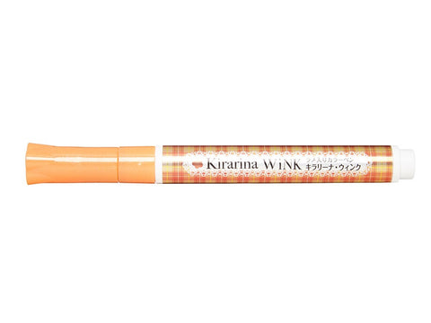 Kirarina Wink ORANGE METALLIC Marker Pens Scrapbooksrus