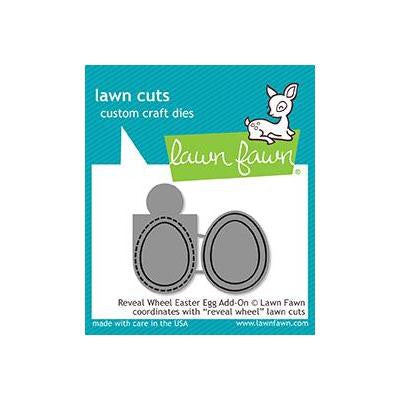 Lawn Cuts REVEAL WHEEL EASTER EGG ADD-ON Custom Craft Die 2pc Scrapbooksrus