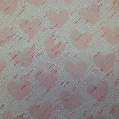 Bella Blvd KISS ME Valentine 12x12 Scrapbook Paper - Scrapbook Kyandyland