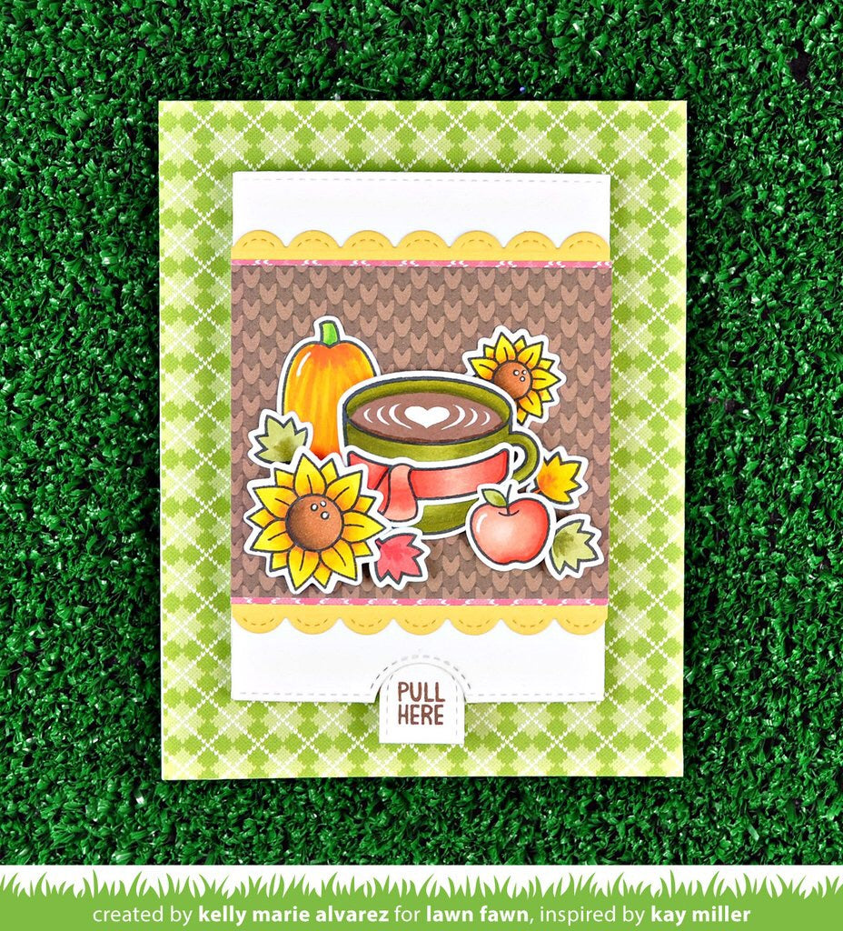 Lawn Fawn Cuts DOUBLE SLIDER SURPRISE Custom Craft Die Samples @scrapbooksrus Las Vegas