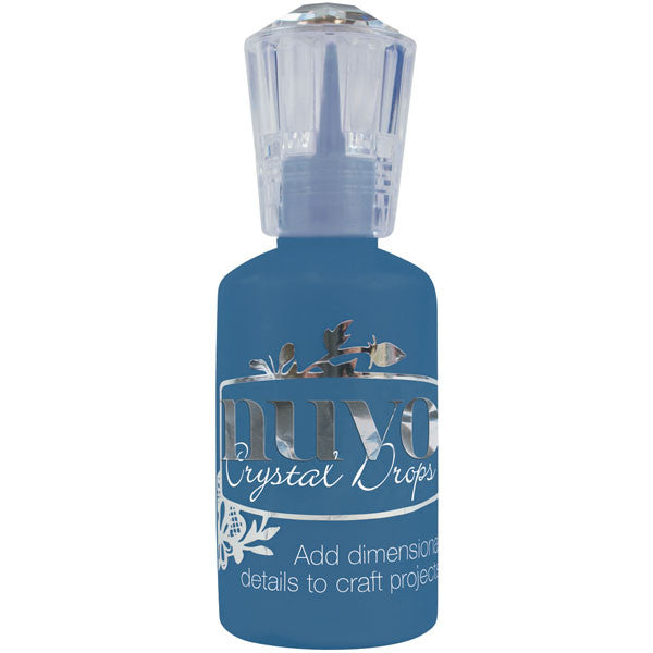 Nuvo Crystal Drops Midnight Blue @Scrapbooksrus