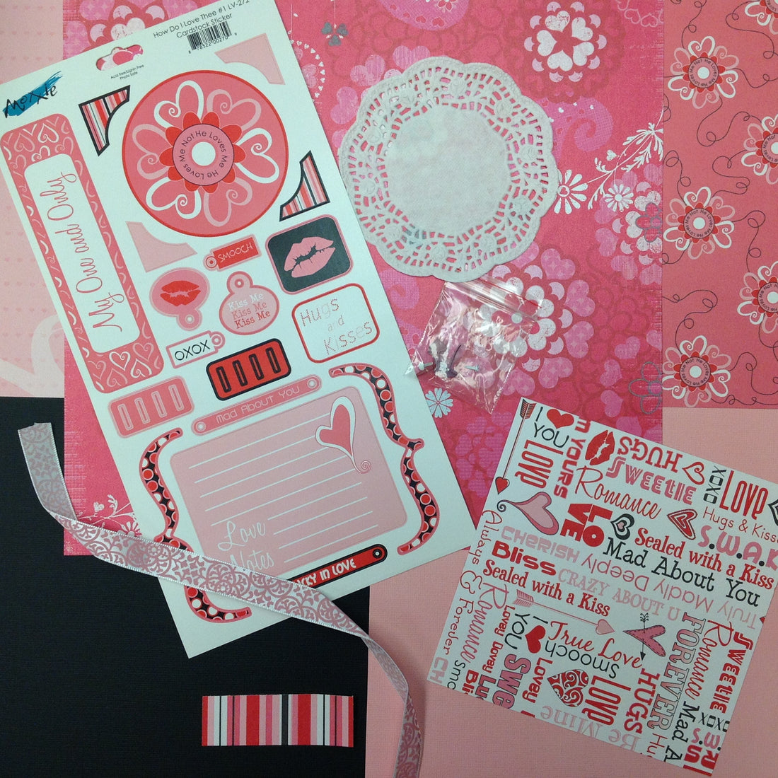 Page Kit VALENTINE 12&quot;X12&quot; - Scrapbook Kyandyland