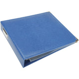 We R Classic Leather Album COUNTRY BLUE 12"X12" D Ring Memory Scrapbook