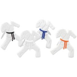 Eyelet Outlet KARATE Brads 12pc - Scrapbook Kyandyland