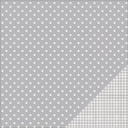 Pebbles Basic POLKA DOTS 12&quot;X12&quot; Cardstock Paper - Scrapbook Kyandyland