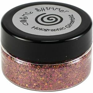 Cosmic Shimmer BLUSH HAZE Holographic Glitterbitz 25ml Scrapbooksrus