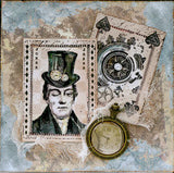LaBlanche Playing JOKER CARD Mounted Stamp