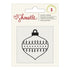 American Crafts Shimelle ORNAMENT Clear Acrylic Stamp - Scrapbook Kyandyland